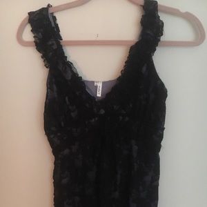 Black Lace Top xs